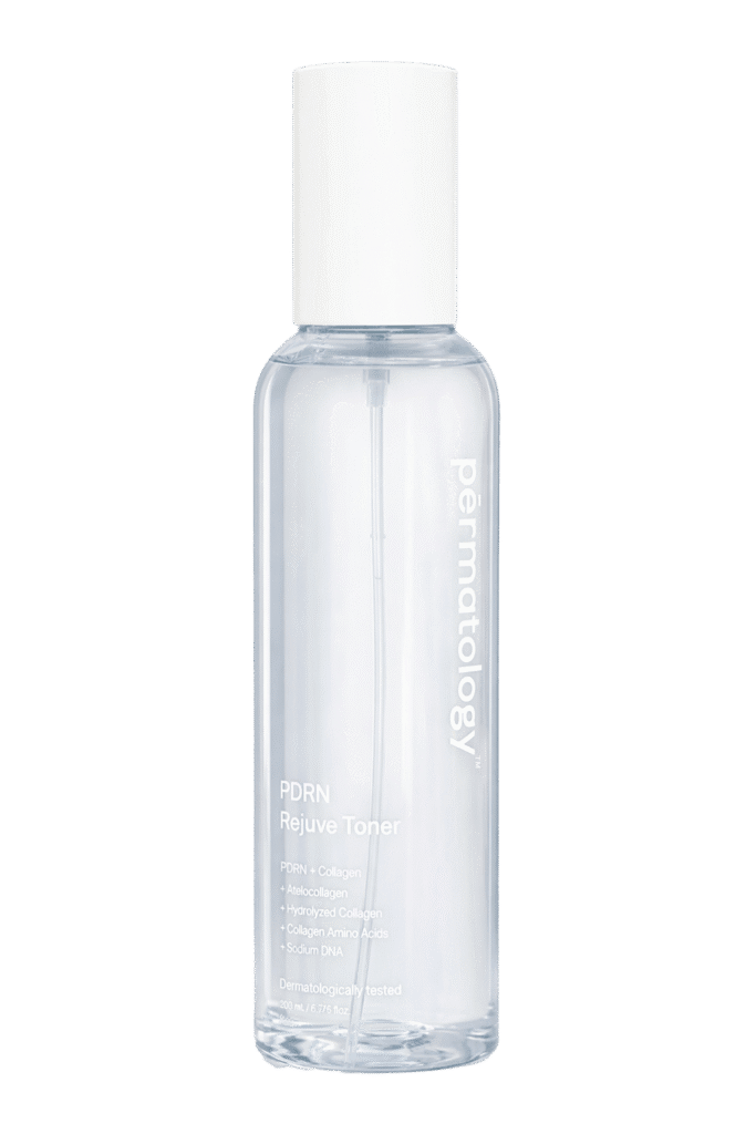 Clear plastic bottle with a white cap, photographed against a light background.